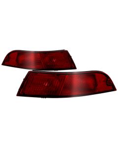 Spyder Porsche 993 1995-1998 OEM Tail Light - Red Smoke - 5086761