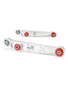 Skunk2 Clear Alpha Series Rear Lower Control Arm Set  Acura Integra | Honda Civic Coupe | Hatchback | Sedan | CRX | del Sol 1988-2001- SKUN-542-05-1105