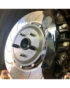 PROJECT MU SCR-PRO PLUS 2 PC FLOATING FRONT ROTORS FOR LEXUS RC-F, GS-F - special order only