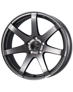 Enkei PF07 18x10.5 5x114.3 25mm Offset Dark Silver Wheel *Special Order/No Cancel* - 490-8105-6525DS