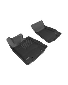 3D MAXpider 2009-2019 Nissan 370Z Kagu 1st Row Floormat - Black - L1NS03811509