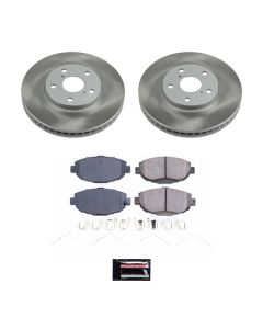 Power Stop 92-00 Lexus SC400 Front Semi-Coated Rotor Kit - SC1073