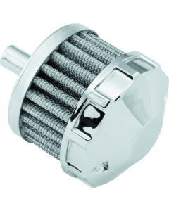 Bikers Choice Chrome Replacement Breather Filter 3/8 Hose Custom - 491259