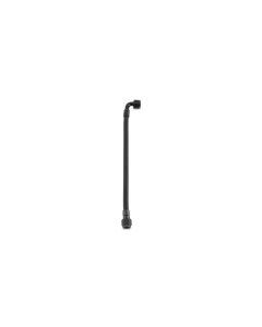 Vibrant -6 AN PTFE Hose Assy Female fittings Straight/90 (24in long) - 29062