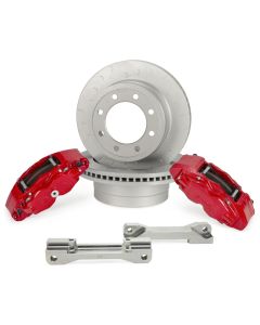 Alcon 2017+ Ford F250/F350 363x38mm Rotors 4 Piston Brake Kit - Rear - BKR5459P28