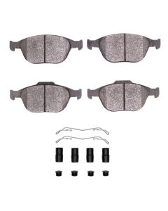 DFC 02-13 Ford Focus Front Heavy Duty Pads and Hardware Kit - 1214-0970-01