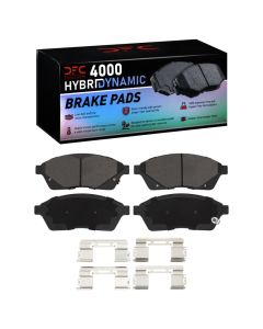 DFC 10-16 Cadillac SRX Front 4000 HybriDynamic Brake Pads and Hardware Kit - 4000-1422-01