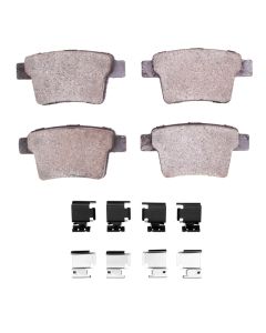 DFC 05-09 Ford Freestyle Rear 5000 Advanced Ceramic Brake Pads and Hardware Kit - 1551-1071-01