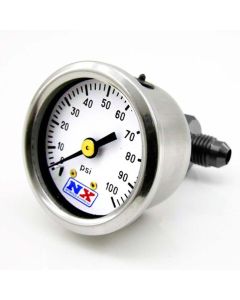 Nitrous Express Fuel Pressure Gauge (0-100 PSI w/Manifold) - 15512