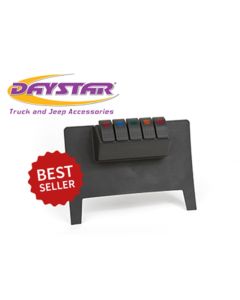 Daystar 2007-2018 Jeep Wrangler JK 2WD/4WD (Automatic Trans) - Black Lower Switch Panel - KJ71034BK