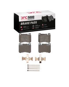 DFC 05-11 Mercedes-Benz C320 Front 5000 Advanced Low Metallic Brake Pads and Hardware Kit - 1551-1121-01