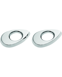 Chrome Front Turn Signal Mounts - Kuryakyn 2844