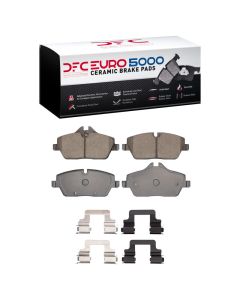 DFC 06-24 BMW 120i (Mexico) Front Euro 5000 Ceramic Brake Pads and Hardware Kit - 1600-1308-01