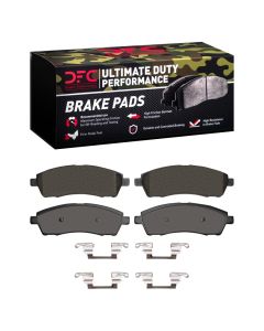DFC 99-05 Ford Excursion Rear Ultimate Duty Performance Brake Pads and Hardware Kit - 1400-0757-01