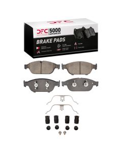 DFC 12-14 Audi A8 Front 5000 Advanced Ceramic Brake Pads and Hardware Kit - 1551-1549-01