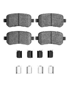 DFC 08-12 Chrysler Town & Country Rear 4000 HybriDynamic Brake Pads and Hardware Kit - 4000-1021-02