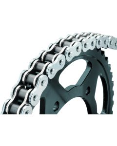 Premium BikeMaster 520x120 Z-Ring Chain - Chrome Finish