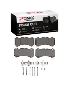 DFC 09-22 Cadillac CTS Front 5000 Advanced Low Metallic Brake Pads and Hardware Kit - 1551-1405-01