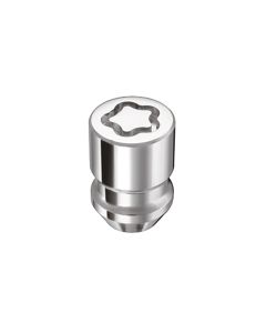 McGard Wheel Lock Nut Set - 5pk. (Cone Seat) M12X1.25 / 13/16 Hex / 1.28in. Length - Chrome - 24554