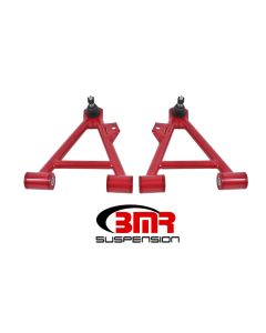 BMR 94-04 Mustang Lower Non-Adj. A-Arms (Coilover Only) w/ STD. Ball Joint (Poly) - Red - AA041R