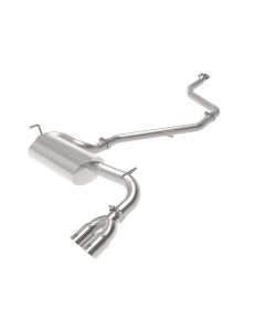 aFe POWER Takeda 2in to 2-1 304 SS Cat-Back Exhaust w/ Polished Tips 11-17 Lexus CT200h 1.8L - 49-36047-P