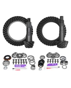 Yukon Ring & Pinion Gear Kit Front & Rear for Toyota 8.75/8IFS Diff (A/T w/E-Locker) 4.88 Ratio - YGKT003-488
