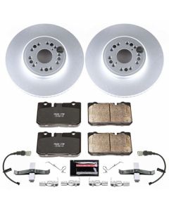Power Stop 95-00 Lexus LS400 Front Z17 Evolution Geomet Coated Brake Kit - CRK5099