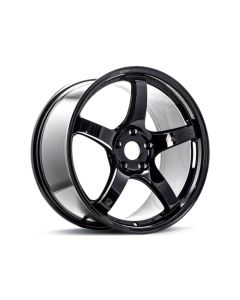 GramLights 57CR Wheel 15x8 4x100 35mm Glossy Black- GRAM-WGCRE35AGX