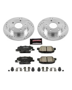 Power Stop 14-16 Mazda 3 Rear Z23 Evolution Sport Brake Kit - K6962