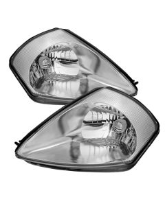xTune Mitsubishi Eclipse 00-05 Crystal Headlights Chrome HD-JH-ME00-C - 9023958