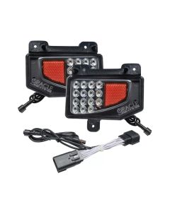 Oracle Lighting Rear Bumper LED Reverse Lights w/ Plug & Play Harness Jeep Gladiator JT 2020+- ORAC-