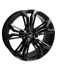 Enkei Vortex 5 Wheel 18x8 40mm Offset, 5x120mm Bore- Black - 510-880-1240bk
