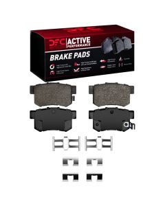 DFC 87-22 Acura CSX Rear Active Performance Pads and Hardware Kit - 1115-0537-01