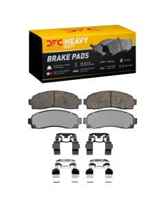 DFC 01-05 Ford Explorer Sport Trac Front Heavy Duty Pads and Hardware Kit - 1214-0833-02