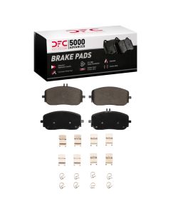 DFC 19-25 Mercedes-Benz G550 Front 5000 Advanced Low Metallic Brake Pads and Hardware Kit - 1551-2209-01