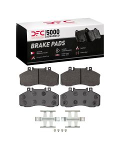 DFC 05-12 Hino 165 Front/Rear 5000 Advanced Semi Metallic Brake Pads and Hardware Kit - 1551-1062-01