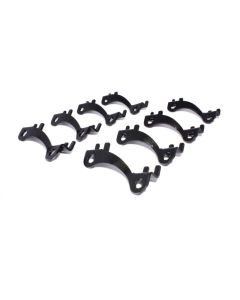 COMP Cams Guide Plates, 3/8" Valve Springs, Fits Small Block Chevy 1955-1986, Steel Construction, Black Finish - 4806-8