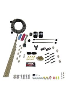 Nitrous Express 8 Cyl Dry Direct Port 2 Solenoids Nitrous Kit (200-600HP) w/o Bottle - 93006-00