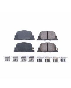 Power Stop 00-01 Lexus ES300 Rear Z17 Evolution Ceramic Brake Pads w/Hardware - 17-835