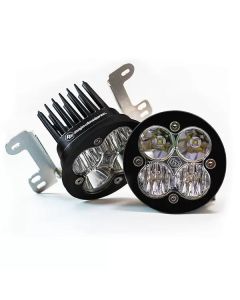 Baja Designs Squadron R Pro Fog Lights Pocket Kit Jeep Wrangler JK- BAJA-597503