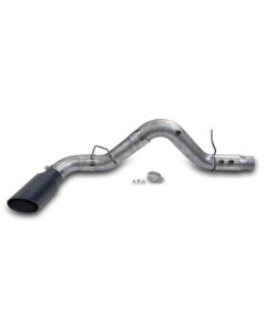 Banks Power 20-23 Chevy/GMC Duramax DRW Crew Cab 5.0in Monster Exhaust w/ Black Tip - 49809-B