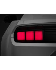 Raxiom 15-22 Ford Mustang Profile LED Tail Lights - Gloss Black Housing (Smoked Lens) - 402183