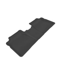 3D MAXpider 2010-2015 Toyota Prius Kagu 2nd Row Floormats - Black - L1TY04021509