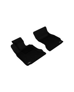 3D MAXpider 2011-2016 BMW 5 Series F10 Kagu 1st Row Floormat - Black - L1BM05411509