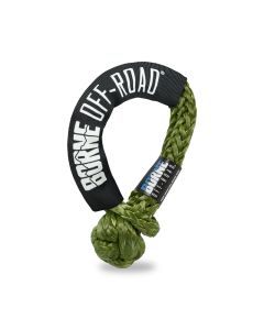Borne Off-Road 1/2in X 20in Soft Shackle Army Green - BNSS-12-AG