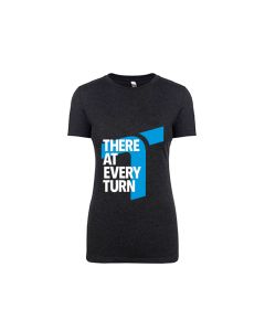 Turn 14 Distribution Ladies Black T-Shirt  - XL - 9044