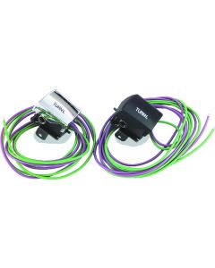 Black Left Turn Signal Switch for Big Twin & XL 82-95