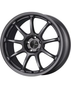 Enkei PF09 18x9 5x114.3 30mm Offset 75mm Bore Dark Silver Wheel - 540-890-6530DS