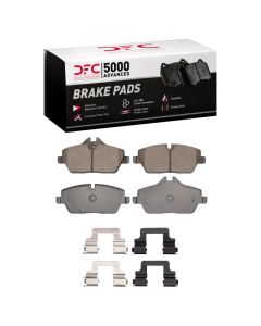 DFC 14-19 Mini Cooper (Excl Clubman) Front 5000 Advanced Ceramic Brake Pads and Hardware Kit - 1552-1308-01