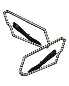 Oracle 17-21 Can-Am Maverick X3 Dynamic RGB+W Headlight Halo Kit - ColorSHIFT - Dynamic - 1275-332